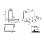 Electrolux 伊萊克斯 LFP619X 90厘米 600m3/h 拖拉式抽油煙機